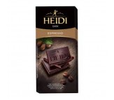 Шоколад Heidi чорний Espresso 80 г/20