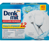 Таблетки для посудомийної машини Denkmit 12в1 Multi Power 40 шт
