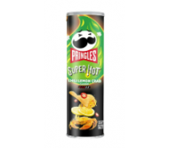 Чіпси Pringles Super Hot Chili Lemon Crab Краб з перцем чилі та лайм 110 г/20
