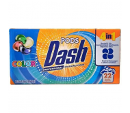 Капсули для прання Dash 4 в1 Color 22 шт