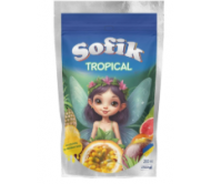 Напій соковий безалкогольний негазований Sofik Tropical зі смаком маракуї 200 мл