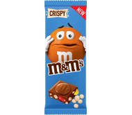 Шоколад молочний M&M's Crispy Pieces 165 г/16
