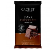 Шоколад Cachet чорний 54% какао 300 г/12