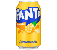 Напій газований Fanta USA ананас 355 мл/12