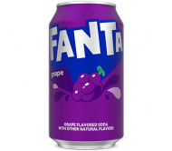 Напій газований Fanta USA виноград 355 мл/12