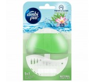 Блок для унітазу підвісний Ambi pur Bamboo& Lotos 55 мл/12