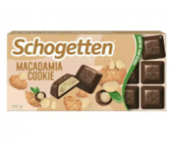 Шоколад Schogetten молочний Макадамія та печиво 100 г
