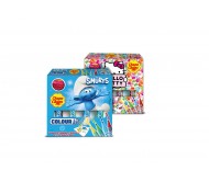 Цукерки з розмальовкою Chupa Chups Смурфики та Hello Kitty 48 г