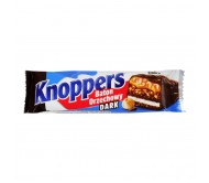 Батоник шоколадний Knoppers NutBar dark 40 г/24