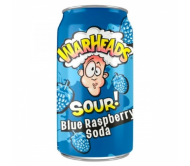 Напій газований Warheads sour blue raspberry soda з/б 330 мл/12