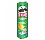 Чіпси Pringles зі смаком сир і цибуля 165 г