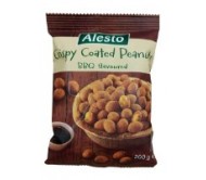 Горіхи арахіс Alesto у клярі зі смаком BBQ 200 г/24