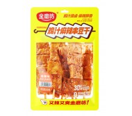 Снек Golden Mill Латяо Шашлички з гострого соєвого м'яса зі смаком курки 80 г/40