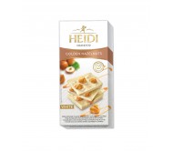 Шоколад Heidi білий з фундуком 100 г/18