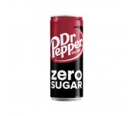 Напій газований Dr. Pepper Zero Sugar 330 мл/24