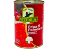 Помідори перетерті Vittoria Polpa di Pomodoro 400 г/24