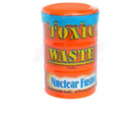 Цукерки жувальні Toxic Waste помаранчева бочка 12*42 г