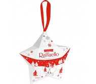 Цукерки новорічні Raffaello Прикраса на ялинку Зірочка 40 г