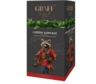 Чай чорний Graff Cherry Samurai з ароматом вишні та мигдалю 20 пак 30 г