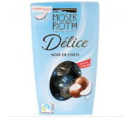 Цукерки Moser Roth Delice Кокосове праліне в молочному  шоколаді 200 г