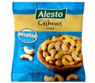Горіх кеш`ю Alesto Cashews Roasted смажений не солоний 150 г
