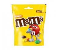 Драже M&M's арахисове у шоколадній глазурі  220 г/27