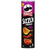 Чіпси Pringles Sizzlin Medium Sweet Chili 180 г/19