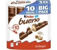 Вафлі Kinder Bueno у молочному шоколаді 215 г/14