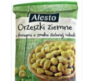Горіхи арахіс Alesto у клярі зі смаком зеленої цибулі 200 г/24