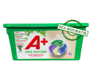 Капсули для прання А+ Pro Nature 4в1 22 шт/6