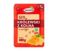 Сир твердий Mlekpol Krolewski z kolna слайси 400 г/20