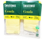 Сир твердий Swiatowid Gouda нарізка 250 г/2