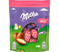 Яйця шоколадні Milka Ostereier Bonbons Knupser  Великодні 86 г