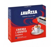 Кава мелена Lavazza Crema e Gusto Classico 30% Арабіка 250 г/2 (сталь)