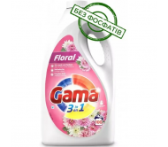 Гель для прання Gama Квіти - 100 пр - 4,5 л /2