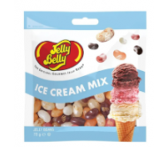 Цукерки жувальні Jelly Belly мікс зі смаком морозива 70 г/12