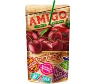 Напій соковмісний з трубочкою Amigo Вишня-Яблуко 200 мл/30