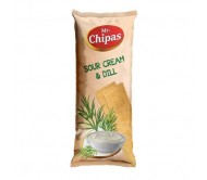 Чіпси Mr. Chipas Sour Cream and Dill сметана і кріп 75 г/20