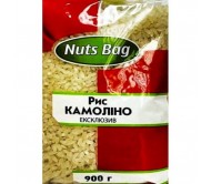 Рис Nuts Bag Комоліно Ексклюзив білий 900 г