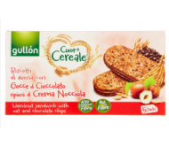 Печиво Gullon Cuor di Cereale Вівсяне з горіховим кремом 220 г/8