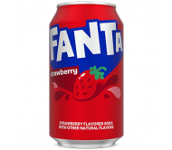 Напій газований Fanta USA полуниця 355 мл/12