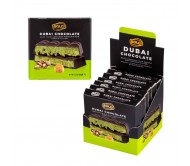 Шоколад Bolci Дубайський чорний з фісташкаю та кадаїфі 100 г