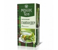 Чай зелений в пакетиках Magik Tea Ганпаудер 50 г 25 пак