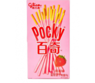 Печиво Glico Pocky з полуничним смаком Glico 45 г/10