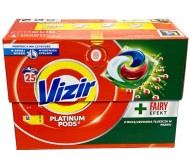 Капсули для прання Vizir Pods + Fairy Effect 25 шт 530 г/4