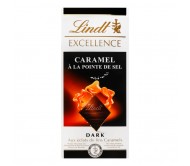 Шоколад чорний Lindt Caramel Excellence з морською сіллю 100 г/20