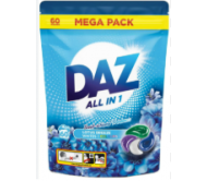 Капсули для прання Daz 3в1 Квіти лотосу для всіх типів тканин 60 шт/6