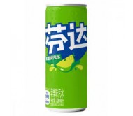 Напій газований Fanta Green Apple Зелене яблуко 330 мл/24