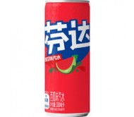 Напій газований Fanta Watermelon Кавун 330 мл/24