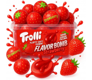 Цукерки жувальні Trolli Flavor Bomb Strawberry 1кг 60 шт/6